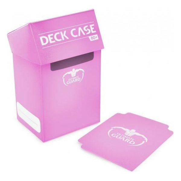 Ultimate Guard: Deck Box – Deck Case 80+ – Pink-LetsPlayGames-ProHobbies