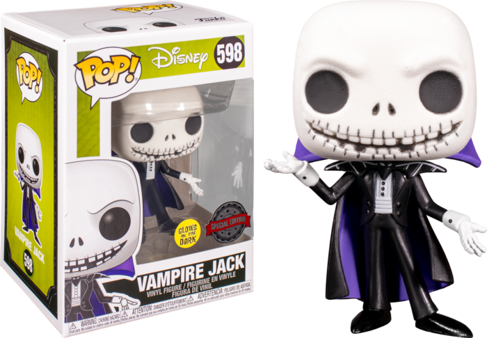 Funko POP! Vampire Jack (GLOW IN THE DARK) (SPECIAL EDITION)