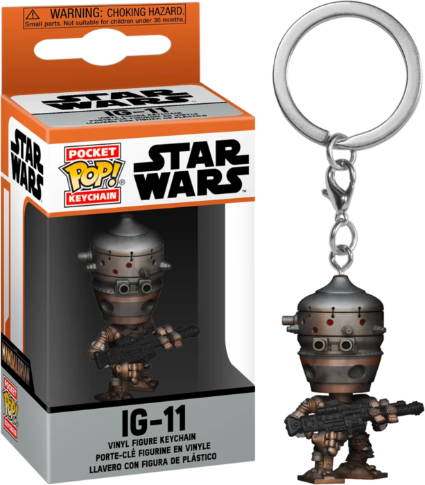 Star Wars: Mandalorian - IG-11 Pop! Keychain