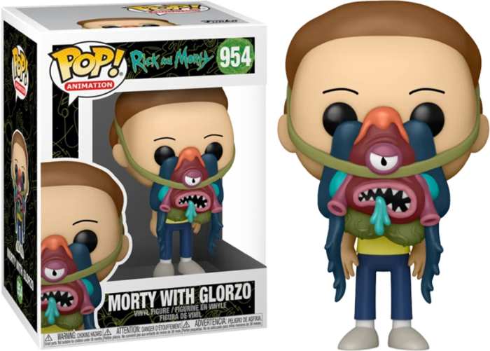 Rick & Morty - Morty w/Glorzo Pop!-IKON-ProHobbies