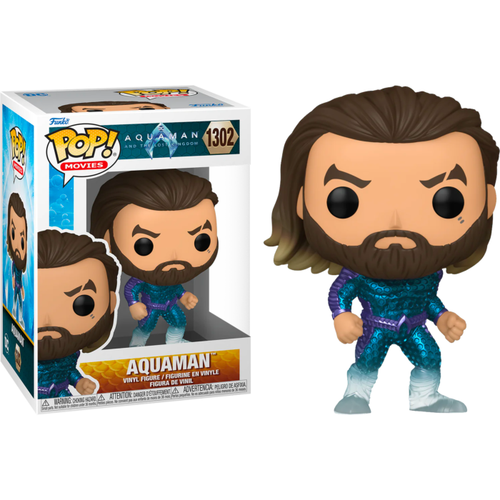 Aquaman 2 - Aquaman (Stealth Suit) Pop!-IKON-ProHobbies