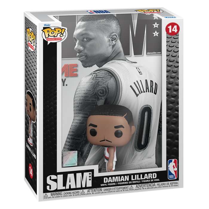 NBA: Slam - Damian Lillard Pop! Cover