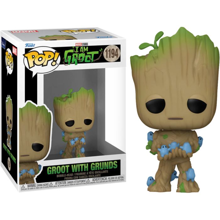 I Am Groot (TV) - Groot w/Grunds Pop!-IKON-ProHobbies