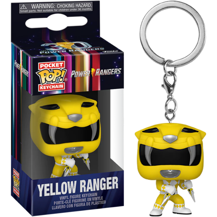 Power Rangers 30th - Yellow Ranger Pop! * Keychain-IKON-ProHobbies