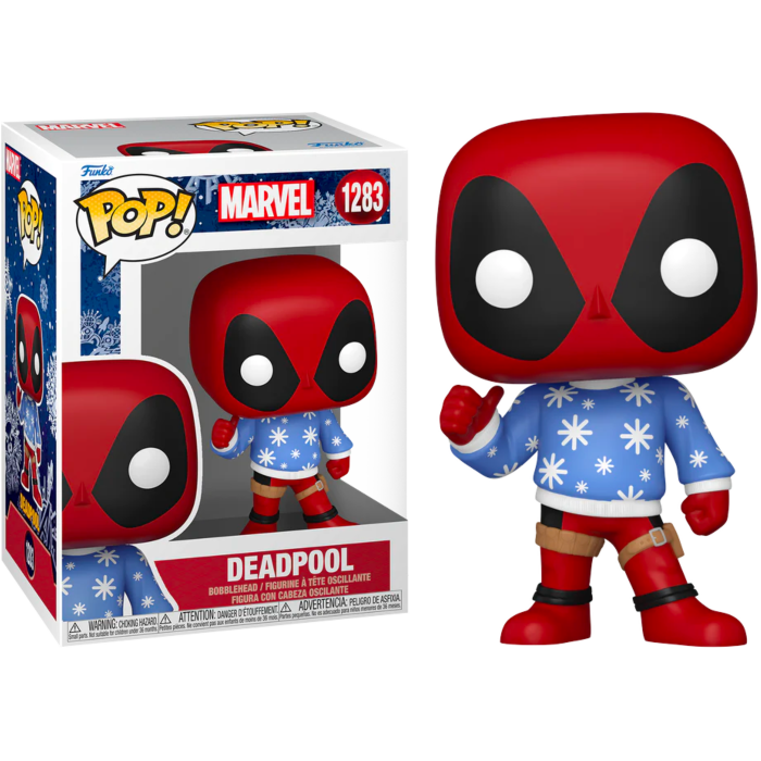 Marvel - Deadpool Holiday Sweater Pop!-IKON-ProHobbies