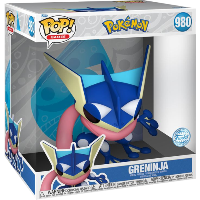 
                  
                    Pokemon - Greninja US Exclusive 10" Pop! Vinyl
                  
                