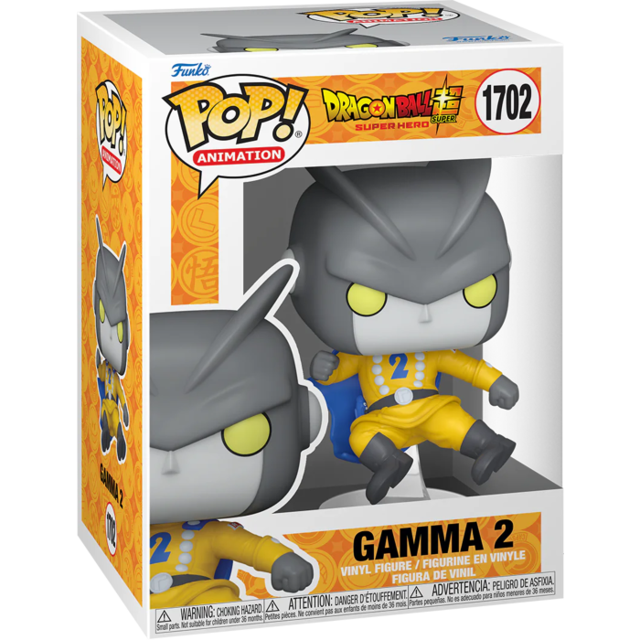 
                  
                    Dragon Ball Super: Super Hero - Gamma 2 Pop! Vinyl Figure (Copy)
                  
                
