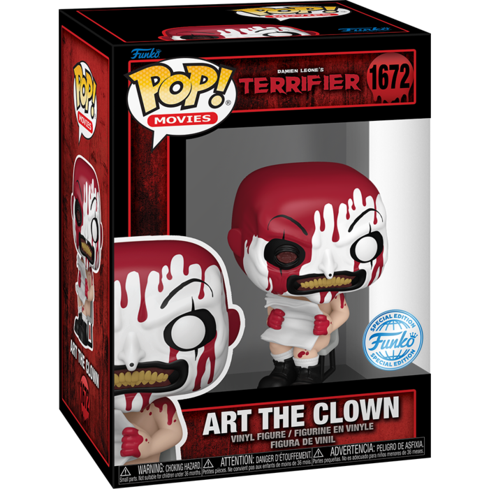 
                  
                    Terrifier - Art the Clown with Newspaper Pop! Vinyl Figure
                  
                