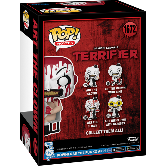 
                  
                    Terrifier - Art the Clown with Newspaper Pop! Vinyl Figure
                  
                