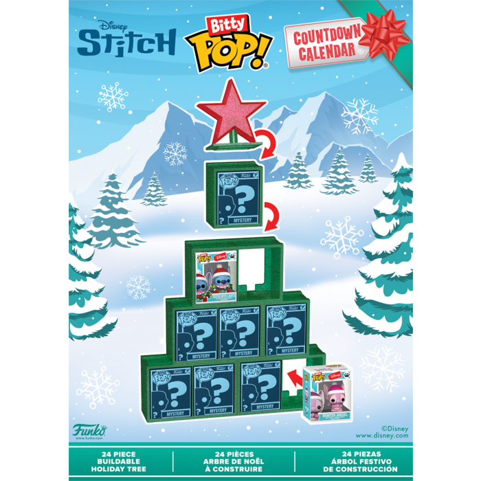 
                  
                    Lilo & Stitch - Holiday Countdown Calendar Bitty Pop! Vinyl Figure
                  
                