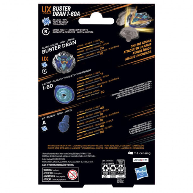 
                  
                    Beyblade X: Starter Pack Assortment 5
                  
                