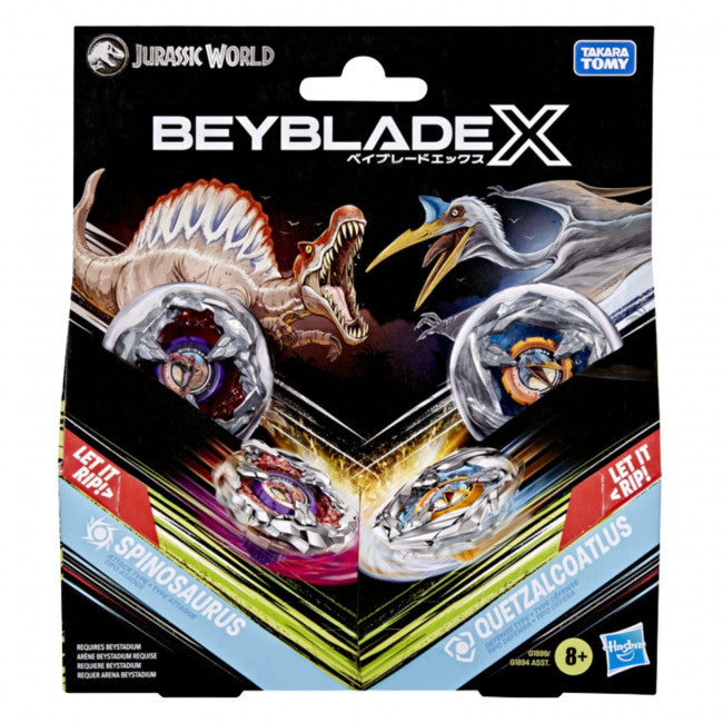 
                  
                    Beyblade X Jurassic World Multipack Set
                  
                