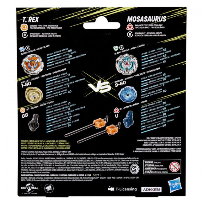 
                  
                    Beyblade X Jurassic World Multipack Set
                  
                