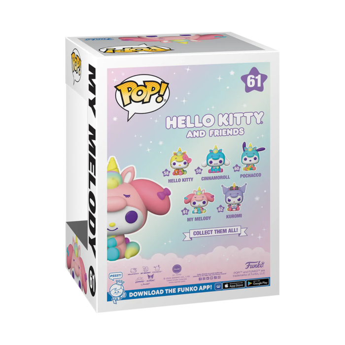 Hello Kitty and Friends - My Melody Unicorn Party Pop! Vinyl Figure