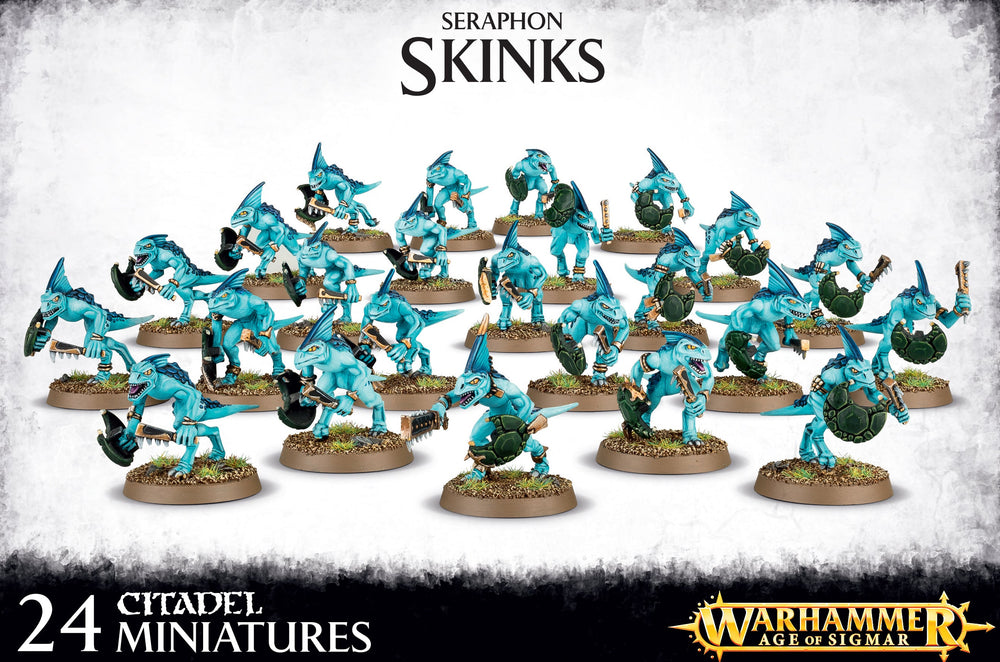 Seraphon Skinks - Command Elite Hobbies