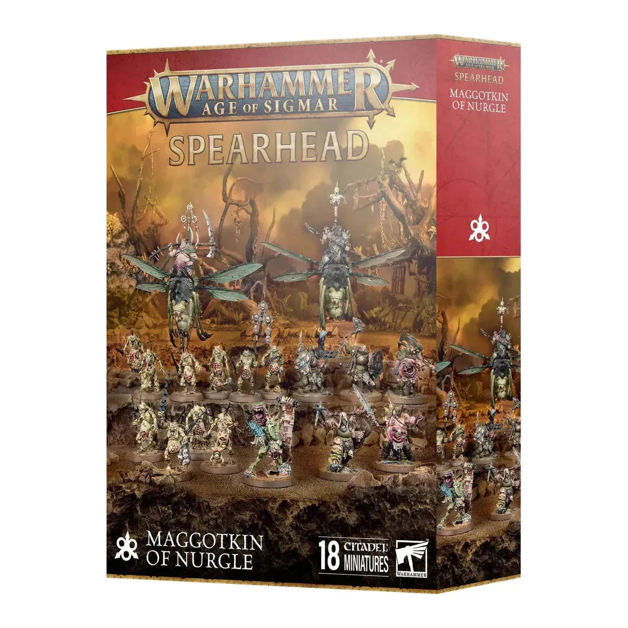 
                  
                    Warhammer Age of Sigmar - Maggotkin of Nurgle Spearhead-Games Workshop-ProHobbies
                  
                
