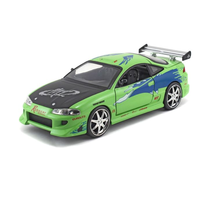 
                  
                    Fast and Furious - Brian’s 1995 Mitsubishi Eclipse 1/24th Scale - Command Elite Hobbies
                  
                