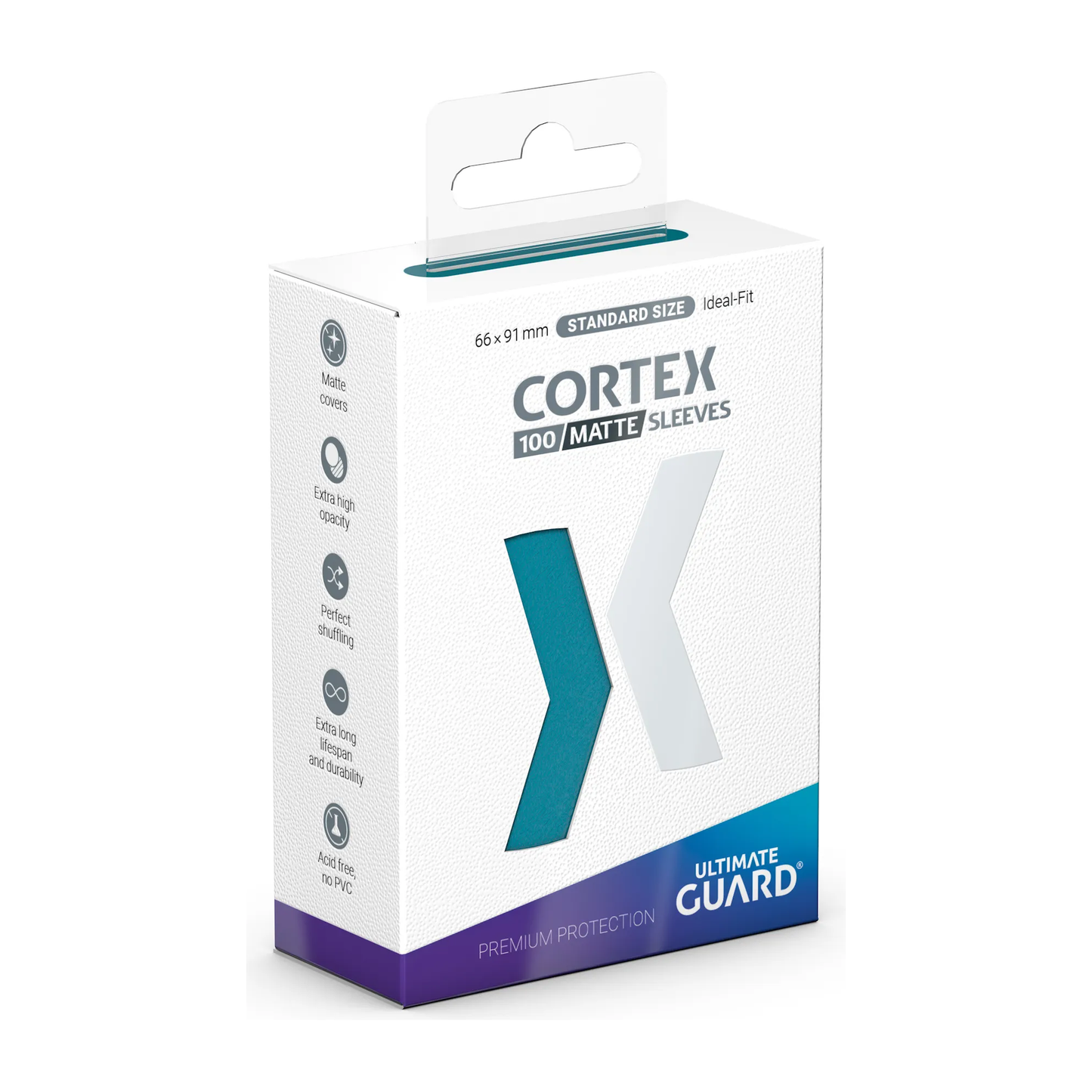 Ultimate Guard: Sleeves – Cortex Matte – Petrol