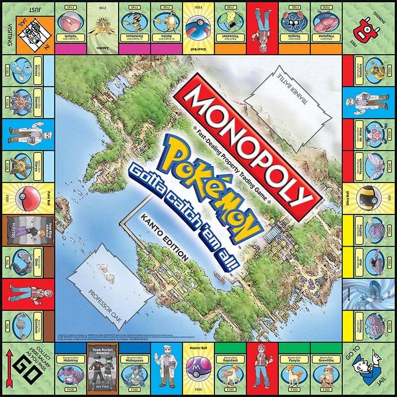 
                  
                    Monopoly - Pokemon Kanto Edition
                  
                