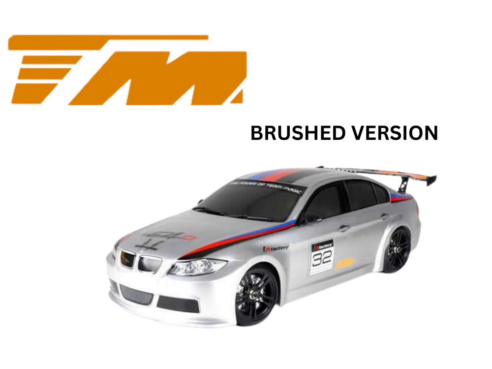 TEAM MAGIC E4D MF 1/10 DRIFT CAR RTR 320 Silver Brushed