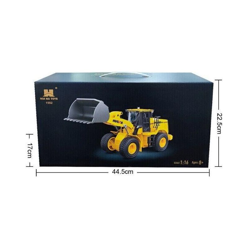 Huina - Wheeled Front End Loader Construction Truck 1:16 2.4Ghz 1552-RC Construction-Huina-ProHobbies