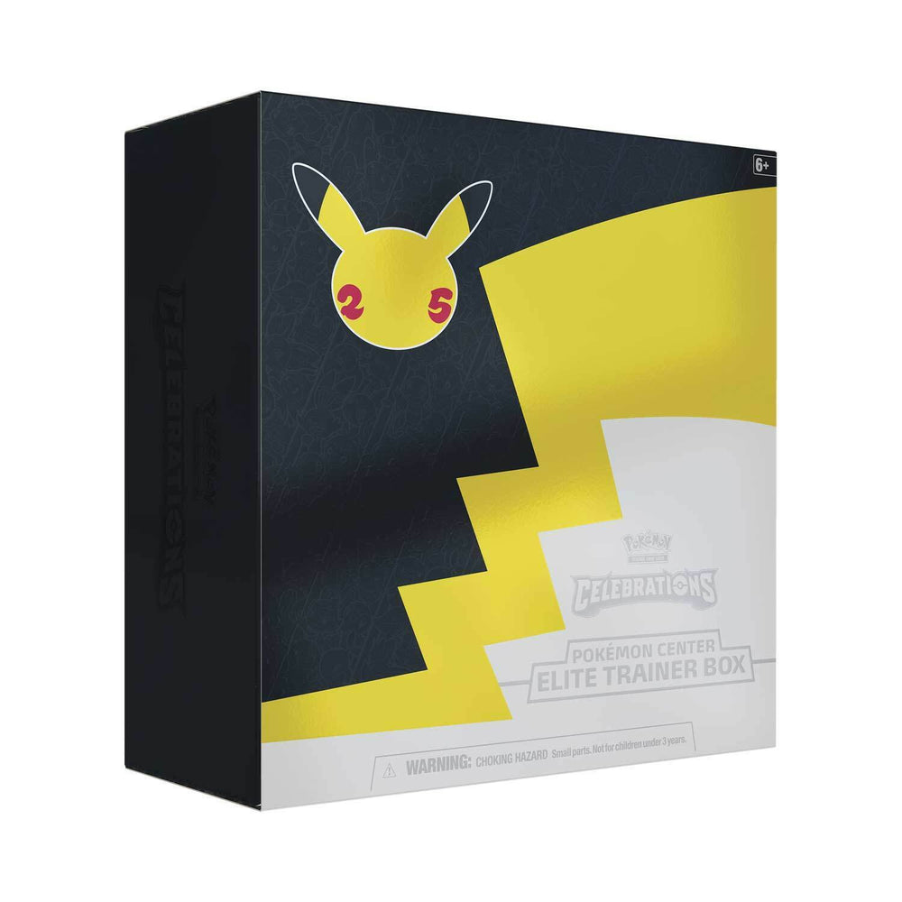 
                  
                    Pokémon TCG: Celebrations Pokémon Center Elite Trainer Box - Command Elite Hobbies
                  
                