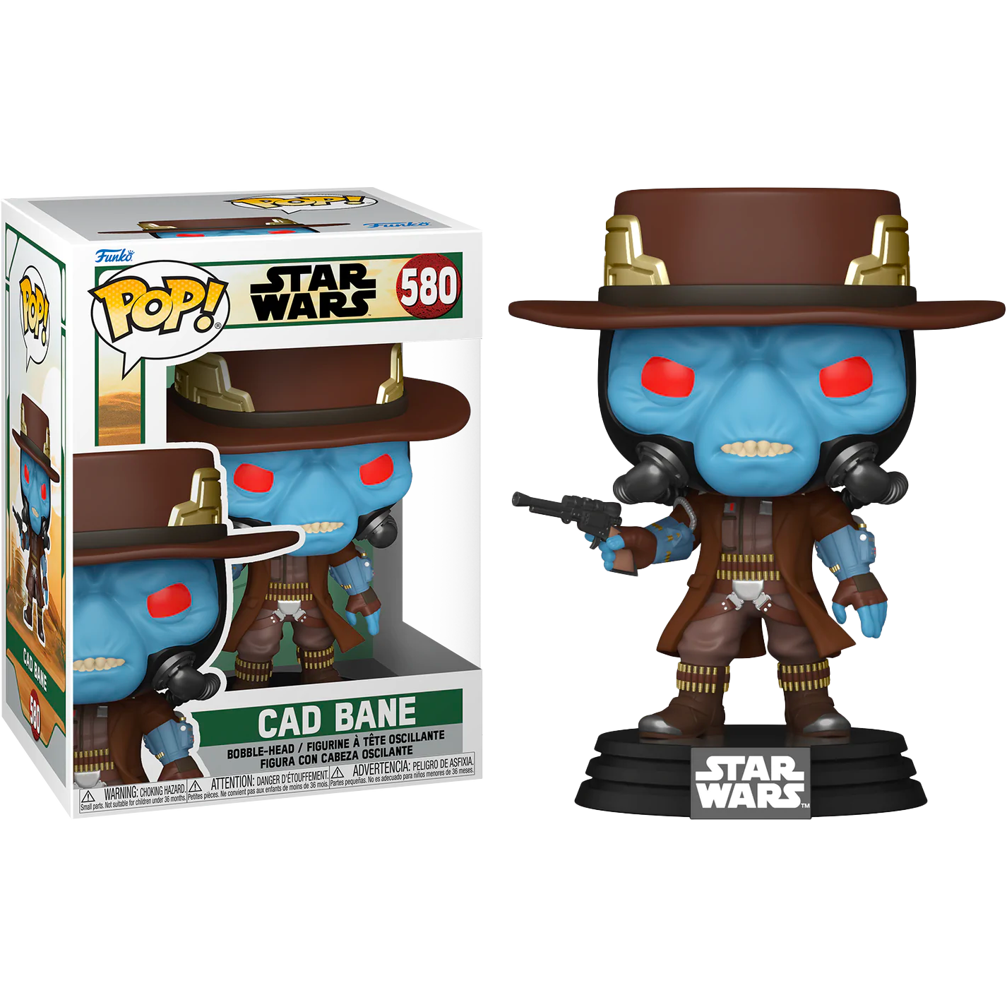 Star Wars: The Book of Boba Fett - Cad Bane Pop! Vinyl Figure-Collectible-IKON-ProHobbies