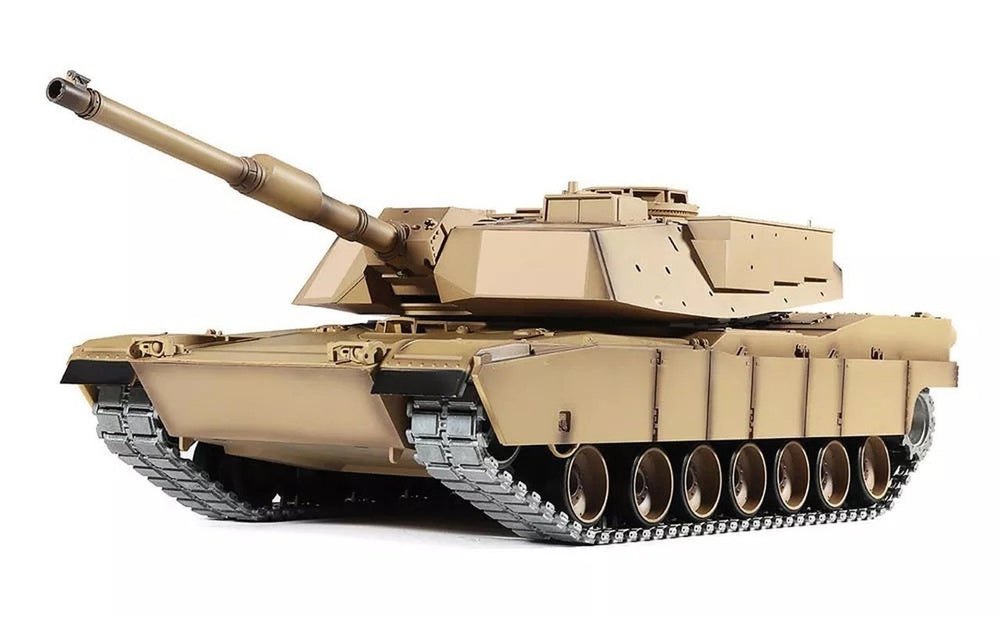 
                  
                    Heng Long 3918-1 1/16 2.4G M1A2 Rc Car Battle Tank Metal Track with Sound Smoke | Command Elite Hobbies.
                  
                