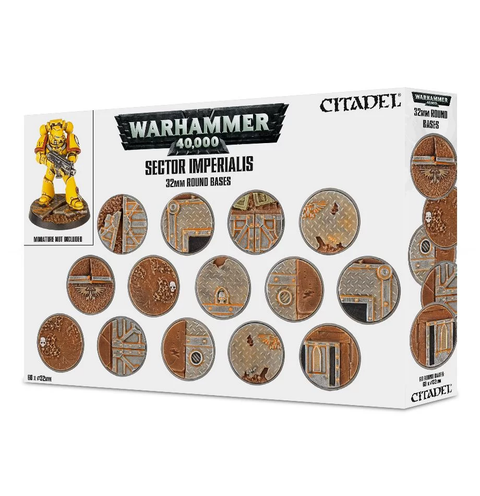 
                  
                    Sector Imperialis 32mm Round Bases - Command Elite Hobbies
                  
                