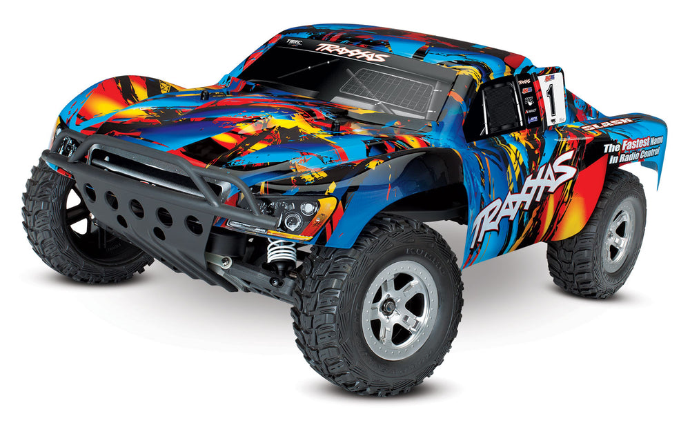 Traxxas 1/10 Slash Electric Off Road RC Short Course Truck Brushed