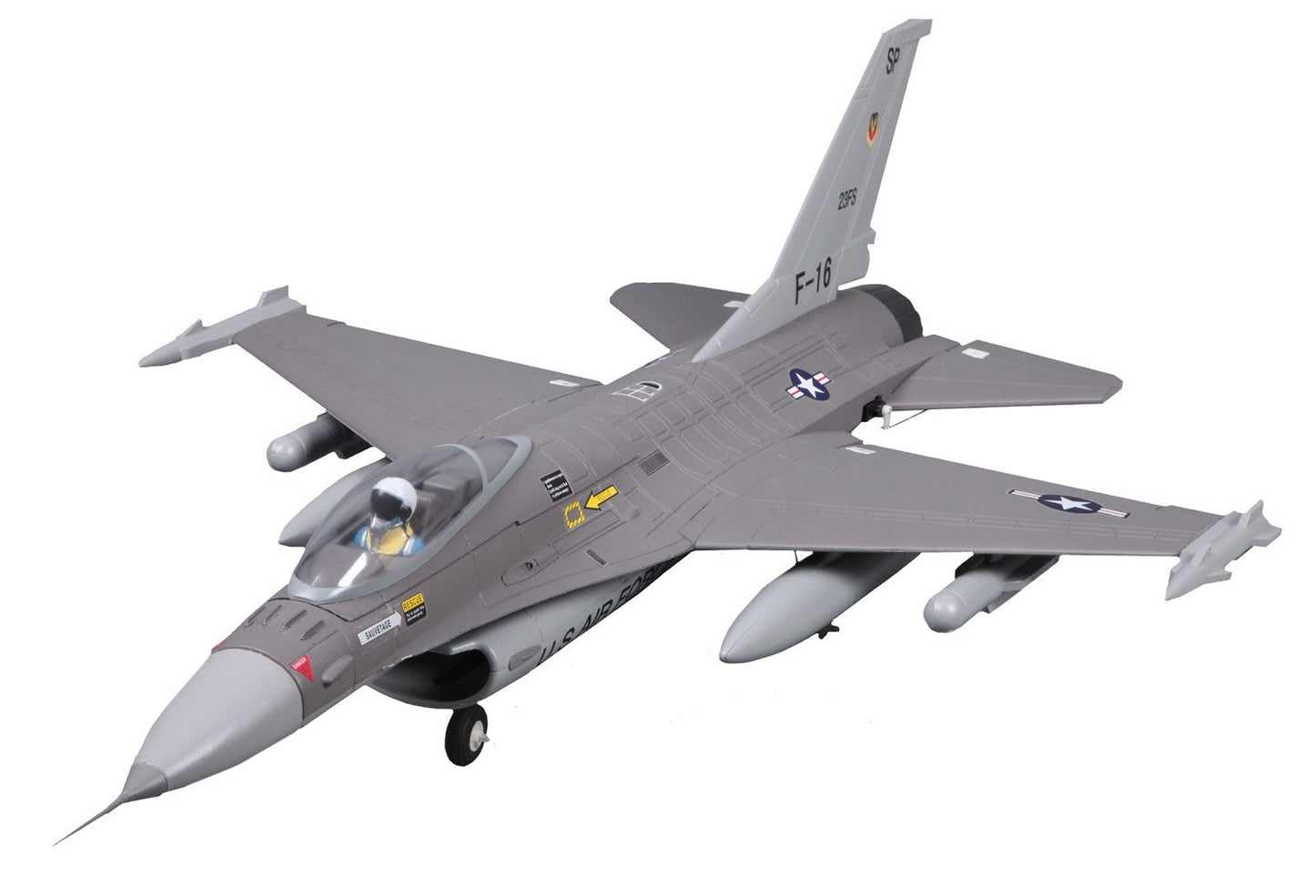 FMS F-16 V2 64mm EDF Jet Grey PNP - Command Elite Hobbies