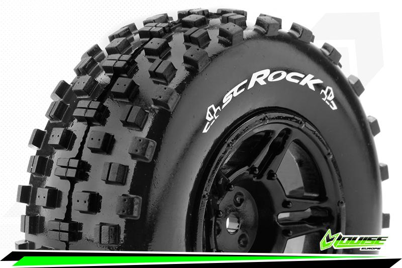 Louise SC-ROCK 1/10 SC tyre Sport Black Soft | Command Elite Hobbies.