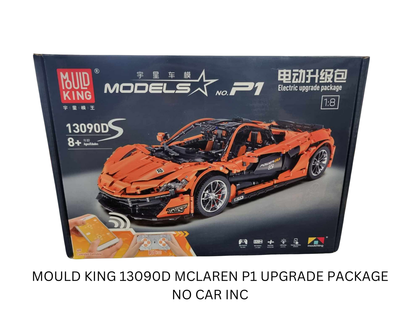 
                  
                    MOULD KING 13090S McLaren P1 hypercar 1:8 with 3228 Pieces
                  
                