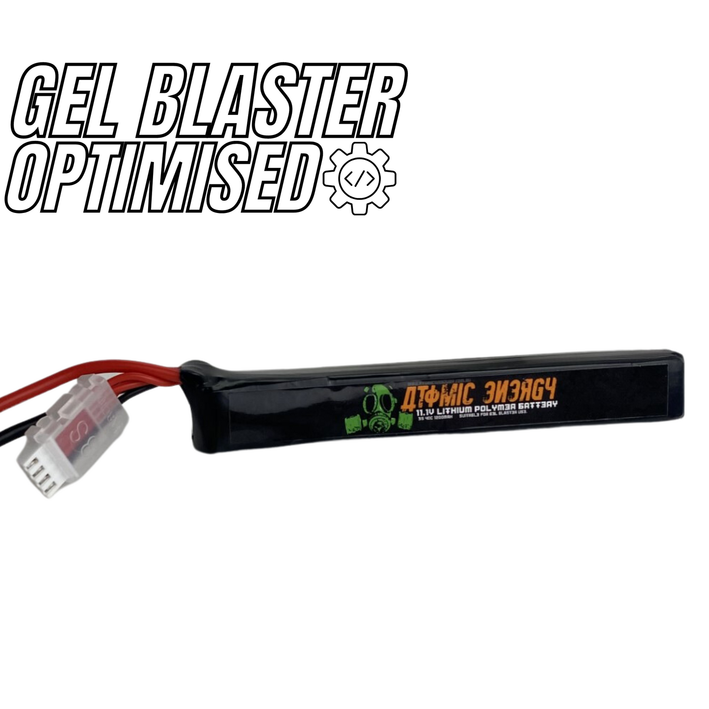 
                  
                    NEW OPTIMISED - Atomic Energy 11.1V LIPO Battery 1200mAh 40C
                  
                