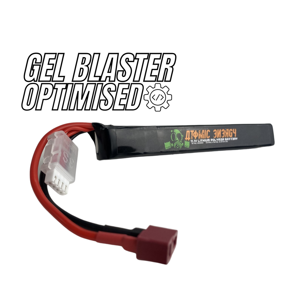 NEW OPTIMISED - Atomic Energy 11.1V LIPO Battery 1200mAh 40C