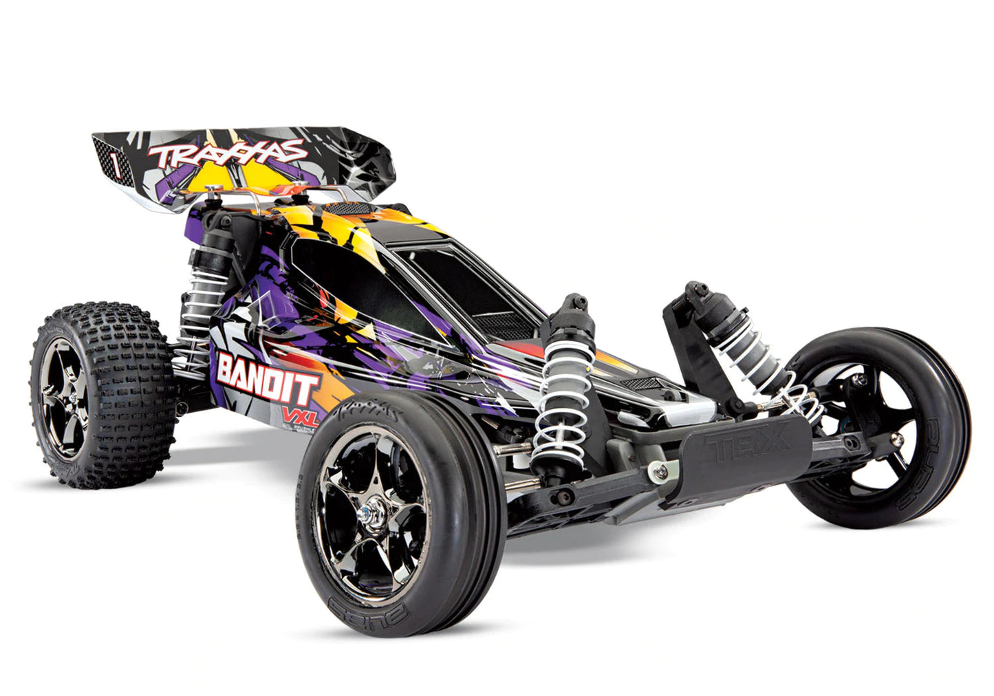 
                  
                    Traxxas Bandit VXL RC Buggy (Purple)
                  
                