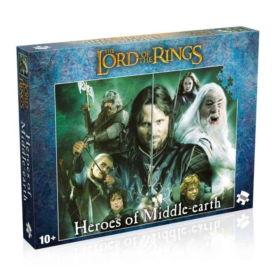 LotR - Heroes of Middle-Earth 1000pc Jigsaw