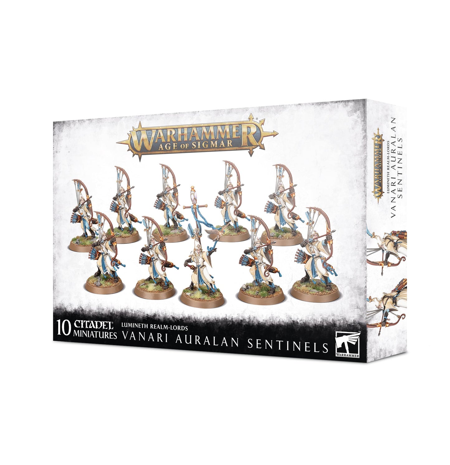 Lumineth Realm Lords Vanari Auralan Sentinels - Command Elite Hobbies