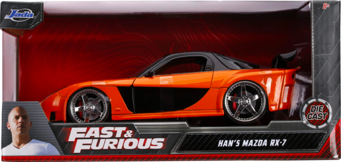 
                  
                    Fast and Furious - Han’s 1997 Mazda RX-7 1/24th Scale - Command Elite Hobbies
                  
                