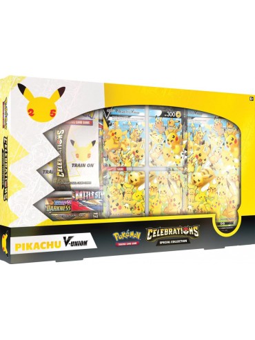 Pokemon Trading Card Game Celebrations Special Collect- Pikachu V-Union - Command Elite Hobbies