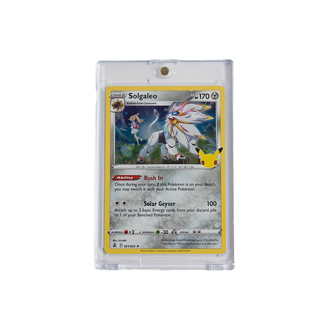 Solgaleo - 021/025 - Holo Rare - Pokemon Singles » Celebrations