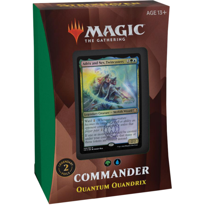 Magic The Gathering: Quantum Quandrix Commander Deck - Command Elite Hobbies